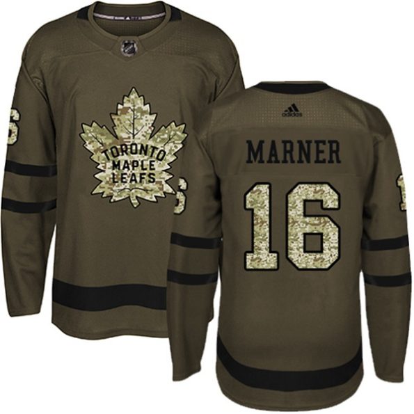Youth-Toronto-Maple-Leafs-Mitchell-Marner-NO.16-Authentic-Green-Salute-to-Service
