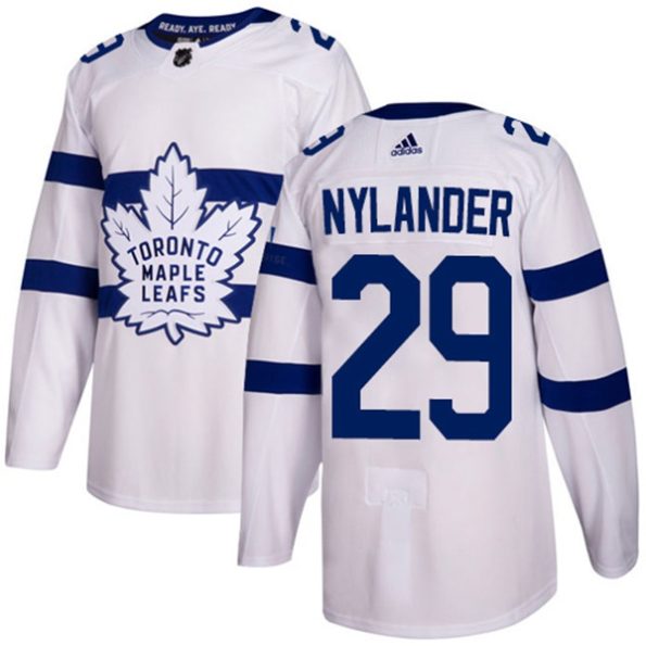 Youth-Toronto-Maple-Leafs-William-Nylander-NO.29-Authentic-White-2018-Stadium-Series