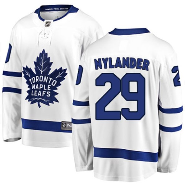Youth-Toronto-Maple-Leafs-William-Nylander-NO.29-Breakaway-White-Fanatics-Branded-Away