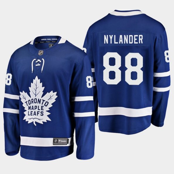 Youth-Toronto-Maple-Leafs-William-Nylander-NO.88-Home-Blue-Breakaway-Player