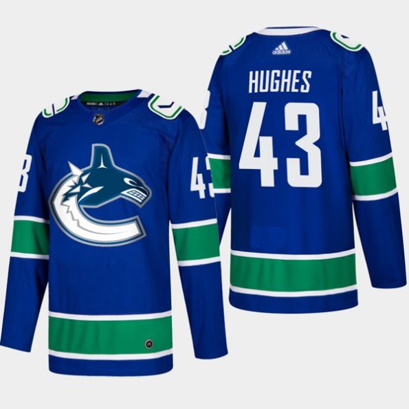 Youth-Vancouver-Canucks-Quinn-Hughes-NO.43-Home-Blue-Authentic-Player