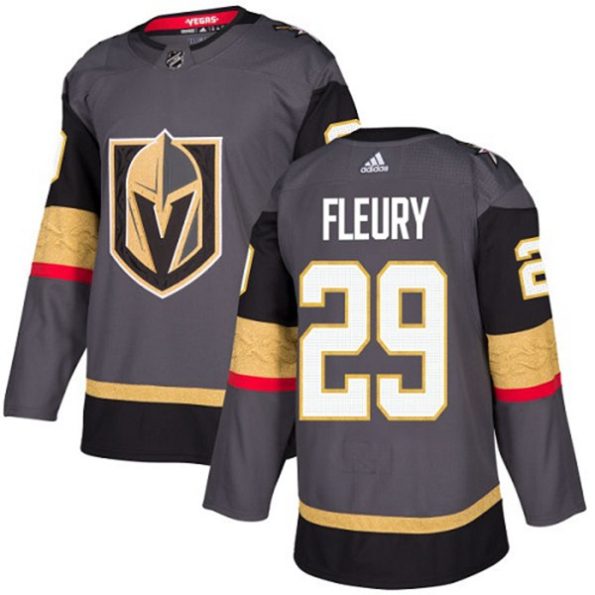 Youth-Vegas-Golden-Knights-Marc-Andre-Fleury-NO.29-Authentic-Gray-Home