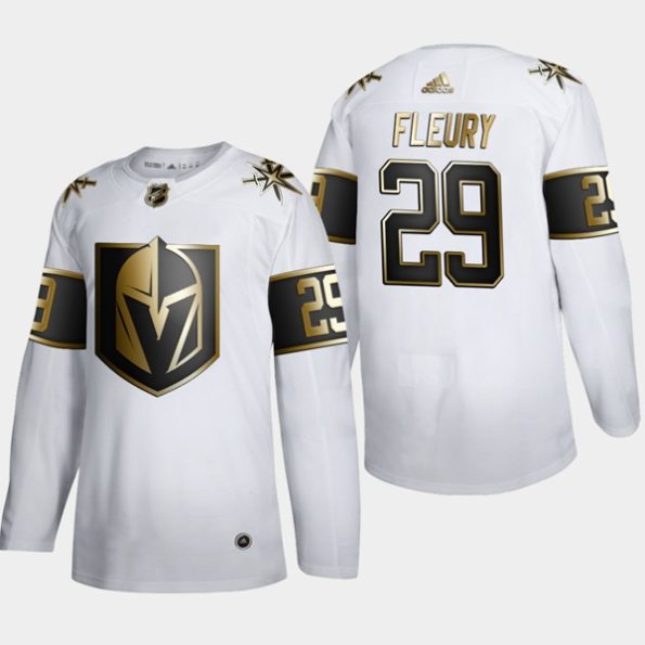 Youth-Vegas-Golden-Knights-Marc-Andre-Fleury-NO.29-Golden-Edition-White-Authentic