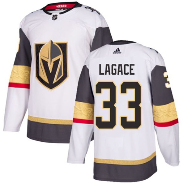 Youth-Vegas-Golden-Knights-Maxime-Lagace-NO.33-Authentic-White-Away