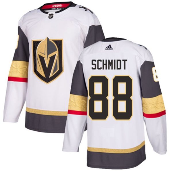 Youth-Vegas-Golden-Knights-Nate-Schmidt-NO.88-Authentic-White-Away
