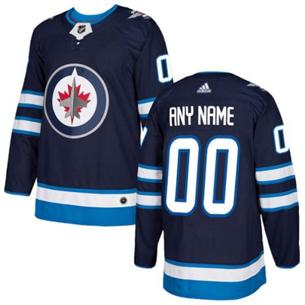 Youth-Winnipeg-Jets-Customized-Home-Navy-Blue-Authentic