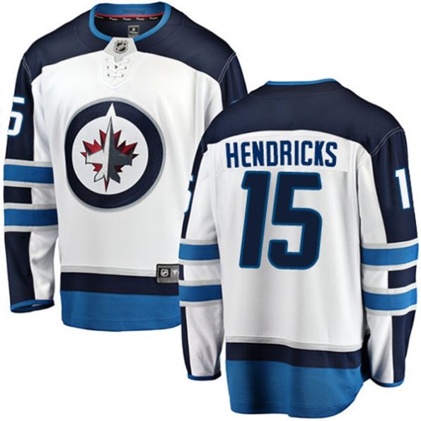 Youth-Winnipeg-Jets-Matt-Hendricks-NO.15-Breakaway-White-Fanatics-Branded-Away